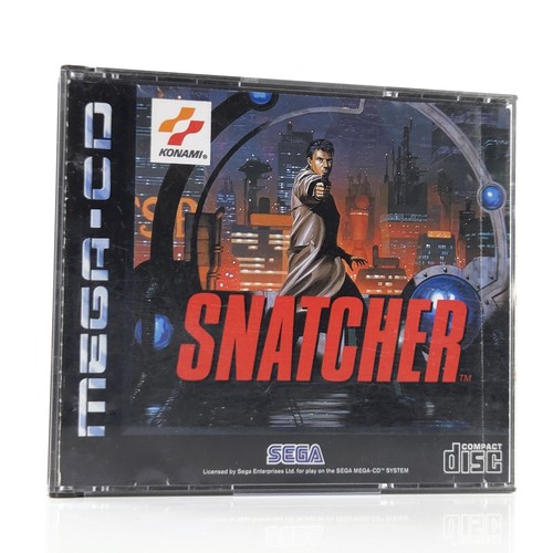 Sega mega spiel snatcher - sega, spiel:
