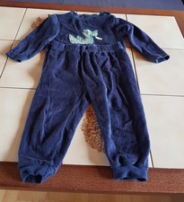 Jungen – Schlafanzug – blau – Zeeman – Gr. 86 – Nickistoff