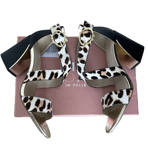 Moda pelle heels - moda, sandalen