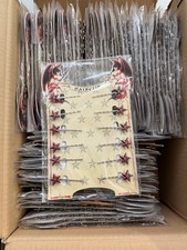 Karton Haarclips Stern