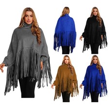 Damen Hippie Umhang Western