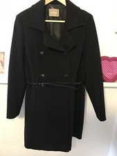 Jacke dünner Wintermantel Mantel Gehrock Orsay schwarz 38