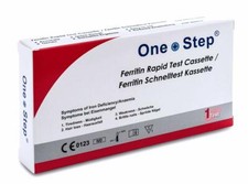 2 x One+Step Eisenmangel Schnelltest Ferritin Test Set - Sonderangebot