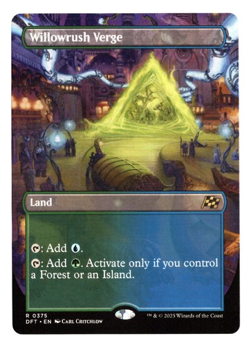 Mtg willowrush verge - mtg,