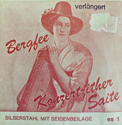 Bergfee harfenzither saite - bergfee, harfenzither-saite