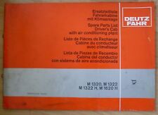 Deutz Fahr Mähdrescher M1320-M1620 Kabine ET-Liste