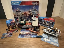 Playmobil Containerschiff mit Zoll, Set 70769, 70775, 5263
