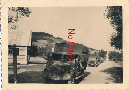 Foto wehrmacht lkw getarnt - foto,
