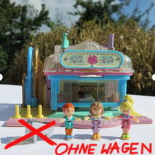 💖 Mini Polly Pocket 💖 Light Up Supermarket 💖  OHNE WAGEN 💖 Bluebird 1995