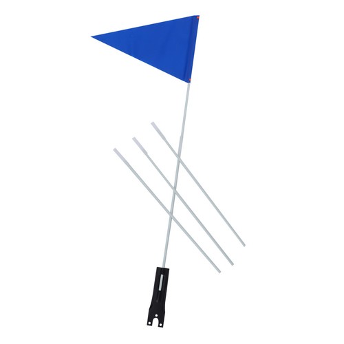 Fahrradflagge mit pole - fahrradflagge,