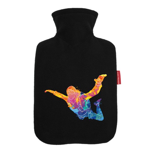 Wärmflasche skydiving bunte - wärmflasche,