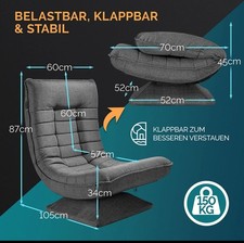 Casaria relaxsessel aberdeen - casaria,