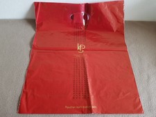 alte Plastiktüte JPS John Player Special Zigaretten 37 cm x  44 cm Bag Sammler