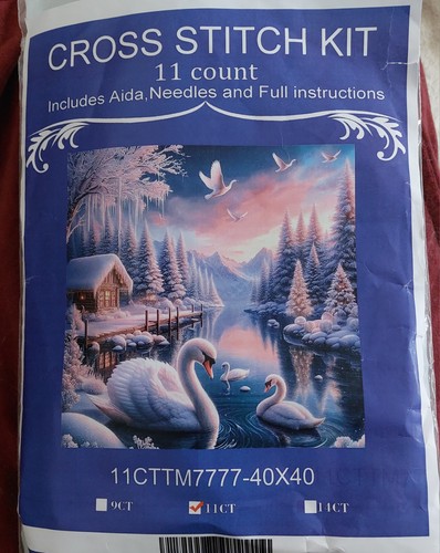 Kreuzstich stickpackung set - stickpackung,