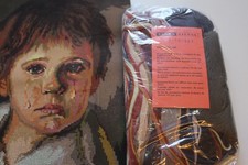 Stickpackung/ Wandbild