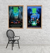 teenage mutant ninja turtles part 1 2 print Film plakat movie poster