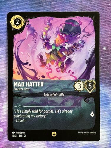 Disney lorcana mad hatter - lorcana,