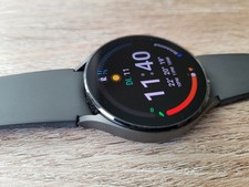 Samsung Galaxy Watch4, 44 mm, Black, Bluetooth Smartwatch, Android Uhr, wie Neu!