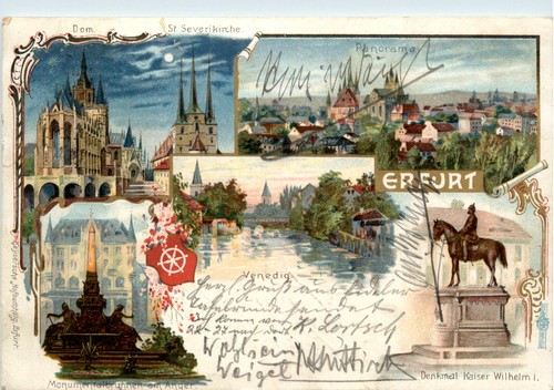 Gruss aus erfurt - gruss,