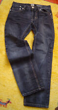  Ausgefallene Jeans HEATWAVE Vestuario Diabolico Size 31 Dunkelblau