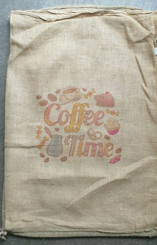 Kaffeesack motiv coffee time - motiv,