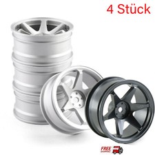 4Stück RC Metall Räder Felgen für /Tamiya 1:10 TT02 XY01 RC Car