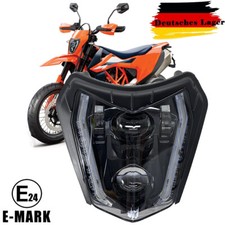 Für KTM SMC-R 690 EXC XCW 250 350 LED Scheinwerfer Fernlicht Abblendlicht DRL