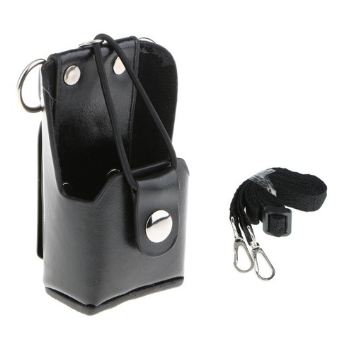 Hartpu ledertasche mit halter - mit,