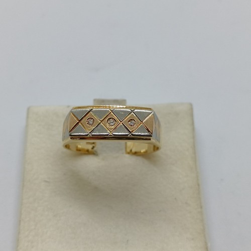Ring für herren aus gelb - gelb-, und