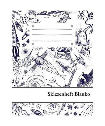 Skizzenheft blanko - skizzenheft, blanko: