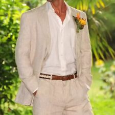 Herrenanzug Aus Leinen in