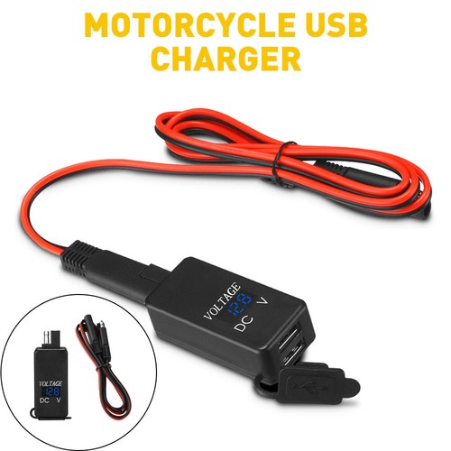Qc3 dual usb port motorcycle - qc3.0,