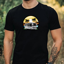 Herren shirt van - life, camper