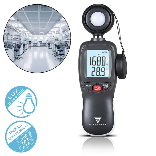 Stahlwerk luxmeter digitaler - stahlwerk,