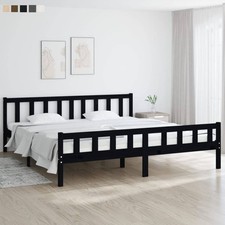 Massivholzbett Bettrahmen