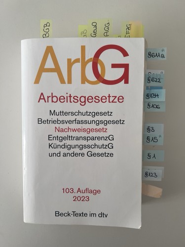 Arbg arbeitsgesetze 2023 - arbeitsgesetze,