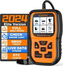 2025 OM126P Profi Auto Diagnosegerät OBD2 Scanner Motor Checker Fehler Auslesen