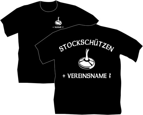 Shirt stockschiessen - t-shirt,