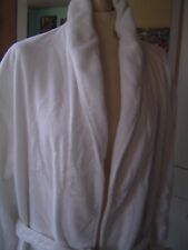 Top Zustand, längerer Bademantel mit Taschen & Gürtel  von IKEA Weiß Gr. S/M