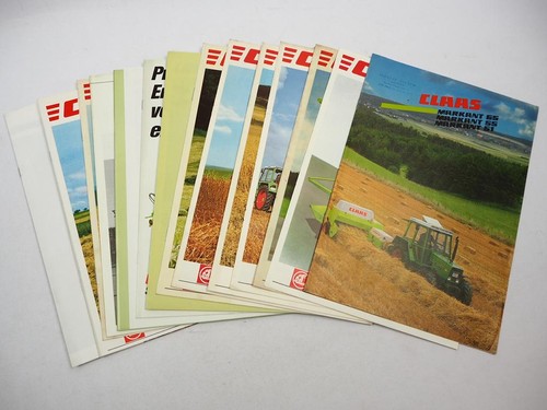 19x original prospekt - prospekt, claas