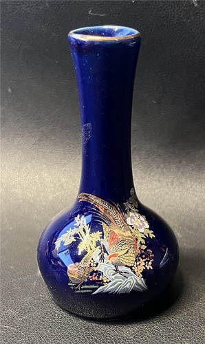 Kobaltblaue porzellanvase mit - kobaltblaue,