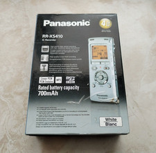 Panasonic IC Recorder Voice AufnahmeGerät RR-XS410 in OVP | Silber