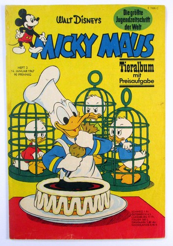 Micky maus 1967 heft vom - maus,