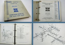 Triumph Spitfire Mk.3 Sports Car Parts List Parts Catalogue Ersatzteilliste 1970