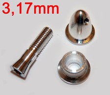 Alu Spinner 3,17mm Welle