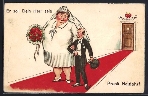 Künstler dicke frau und - frau,