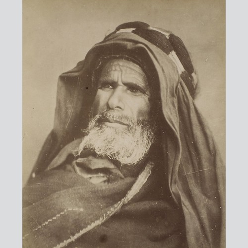 Portrait eines beduinen - eines,