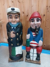 Holzfigur Flaschenhalter