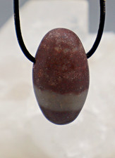 SHIVA LINGAM Anhänger gebohrt