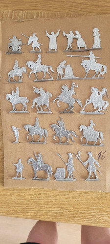 Zinnfiguren flachfiguren - 22,